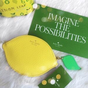 🍋Kate Spade Lemon Street Coin Purse